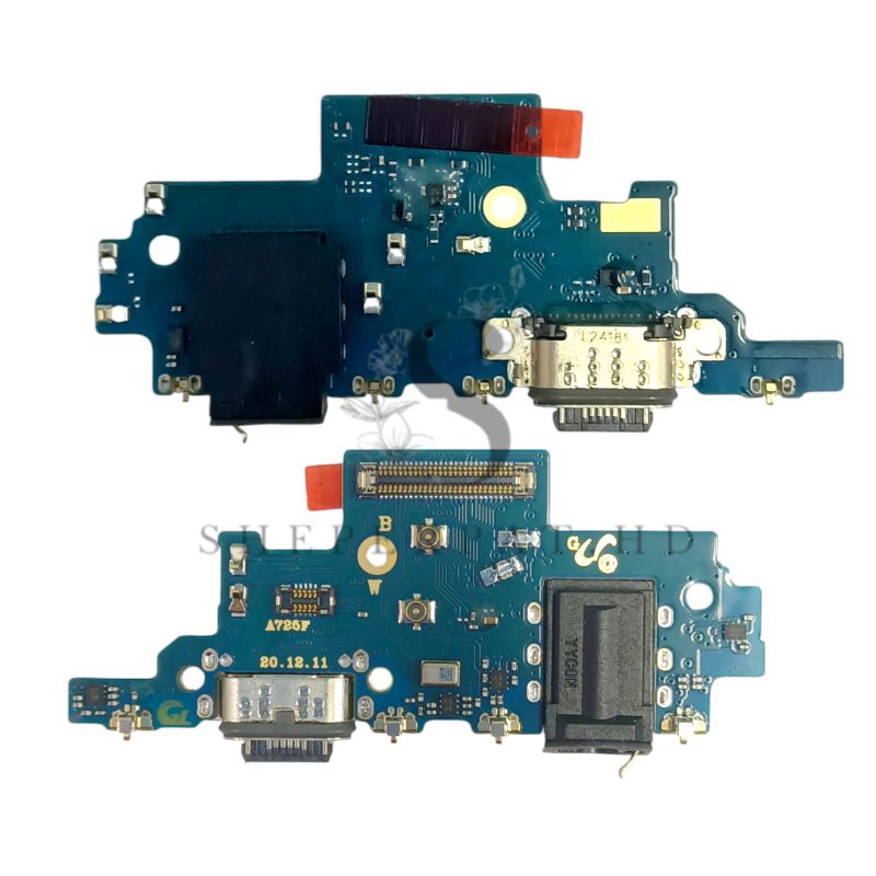 PAPAN CAS SAMSUNG A72 A725F KONEKTOR CHARGER PCB HF MIC ORI + IC