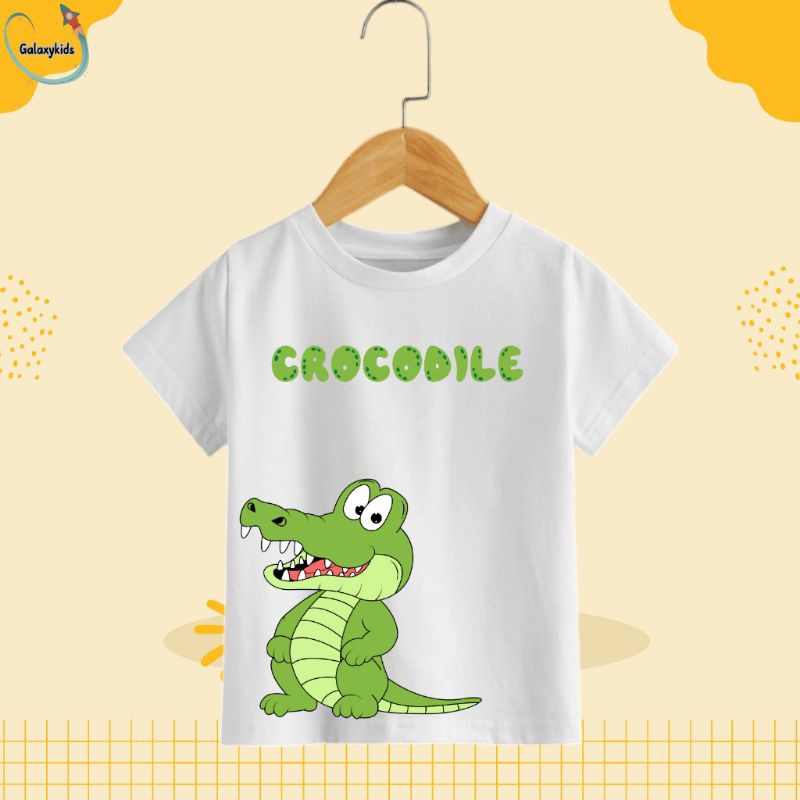 kaos anak crocodile/kaos anak cowok/kaos anak buaya/cotton combad30s