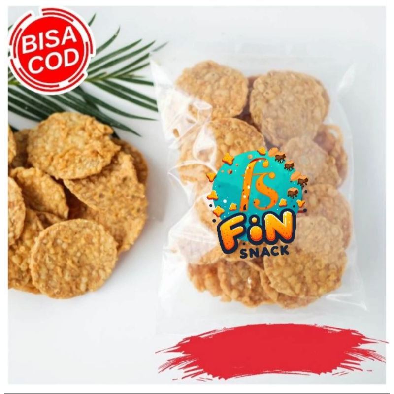 

KERIPIK TEMPE TEPUNG Snack kiloan 125 Gram Makanan ringan cemilan camilan jajanan jadul Gurih