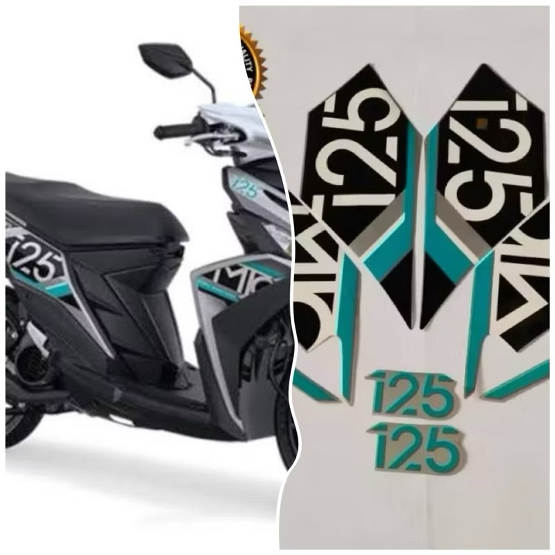 Striping Motor Lis Les Motor Yamaha Mio M3 125 2017