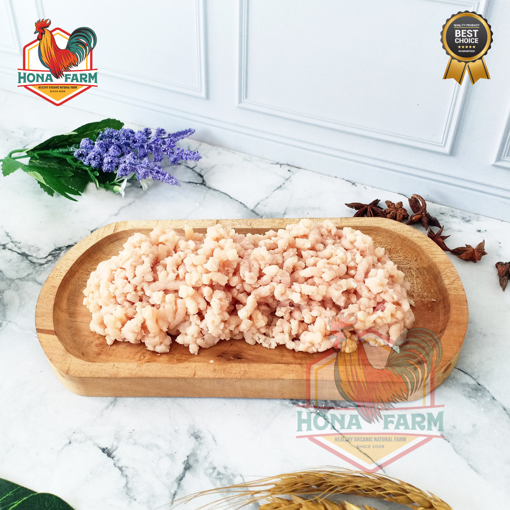 

Hona Farm Daging Giling Ayam Organik Probiotik (500gr)