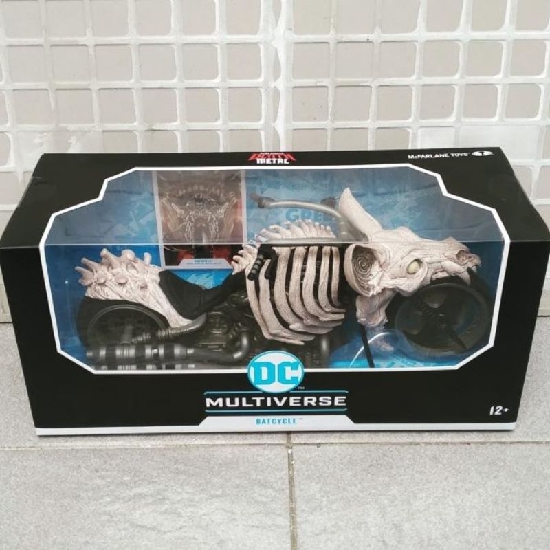 batcycle McFarlane DC figure mainan