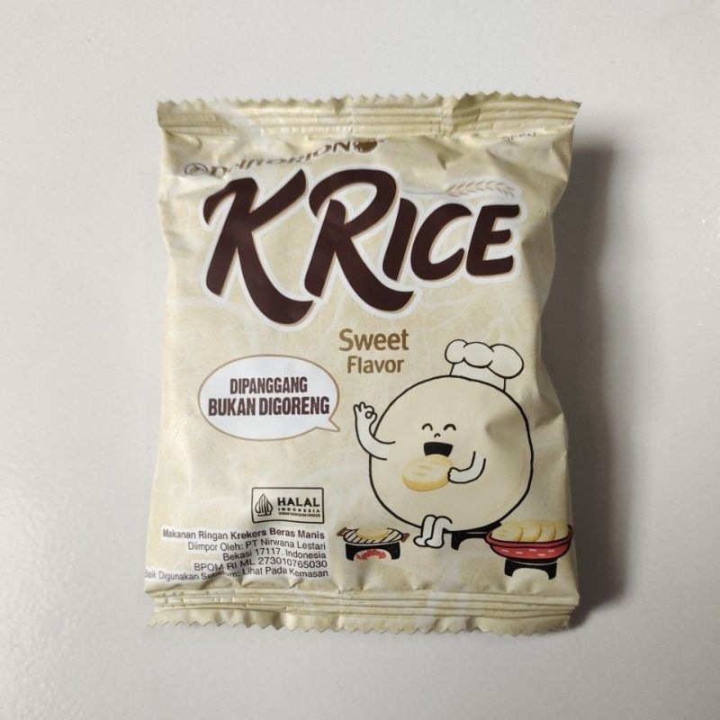 

K'Rice Krekers Beras Manis