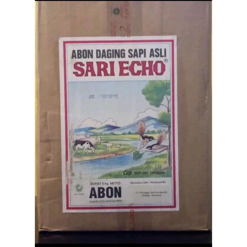 

abon sapi sari echo kemasan repack 250gr