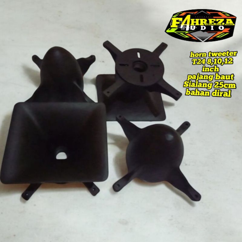 HORN TWEETER T24 10inch satu pasang,horn tweeter rudal T24,horn tweeter,horn corong