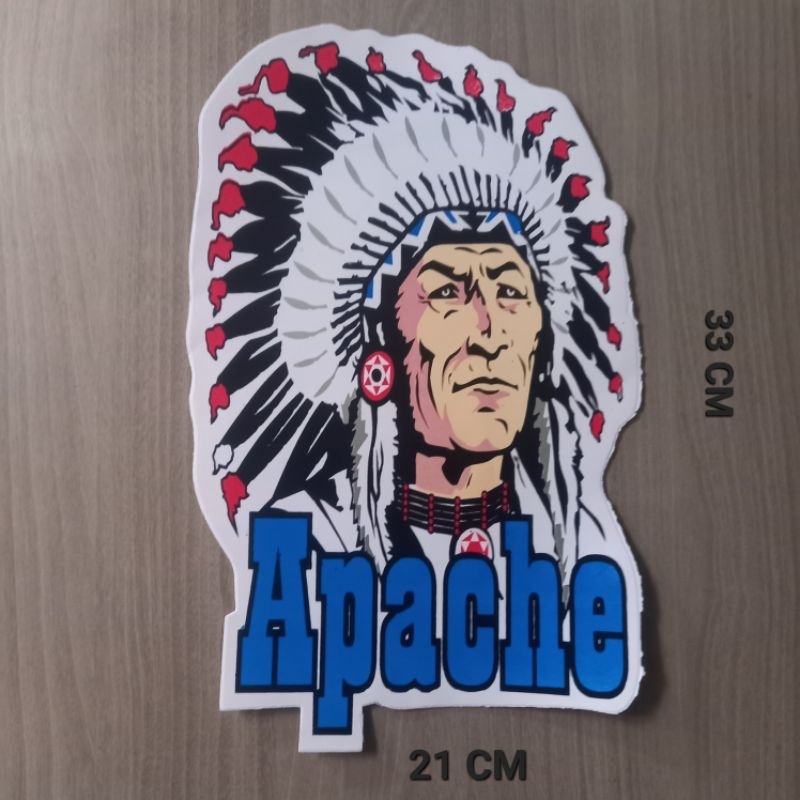 

STIKER APACHE VINYL UKURAN BESAR