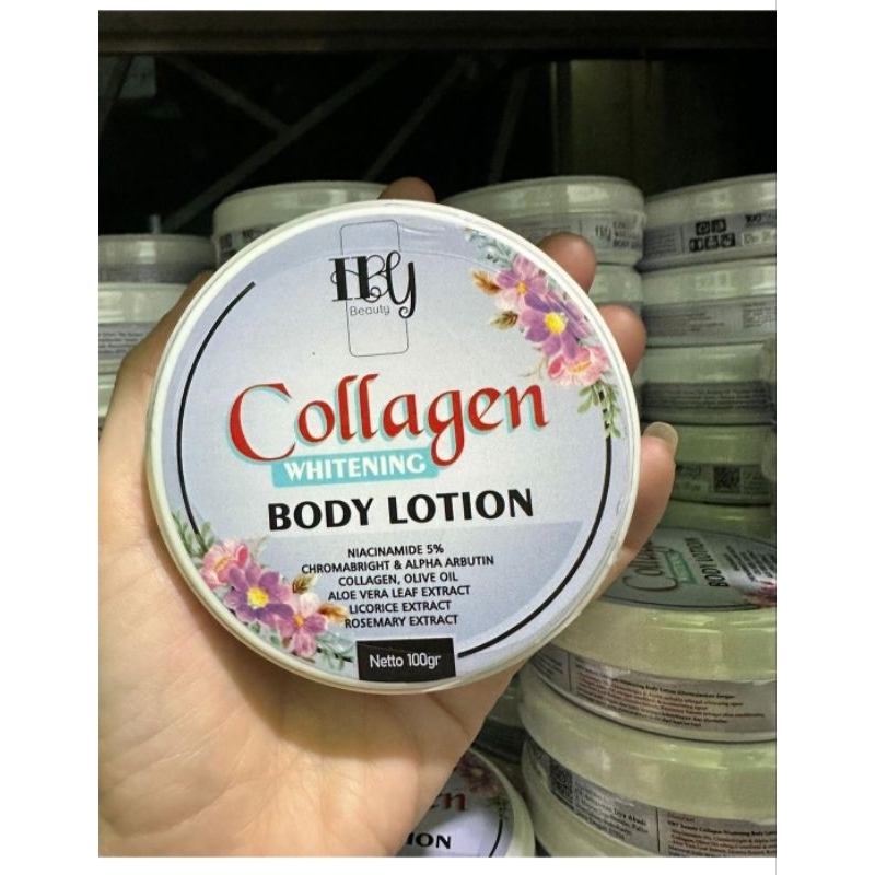 HBY BEAUTY collagen whitening BODY LOTION 100gr