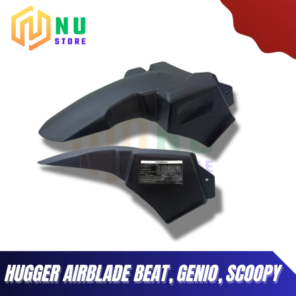 SPAKBOR KOLONG BEAT | HUGGER AIRBLADE BEAT, SCOPPY, GENIO 2020-2023