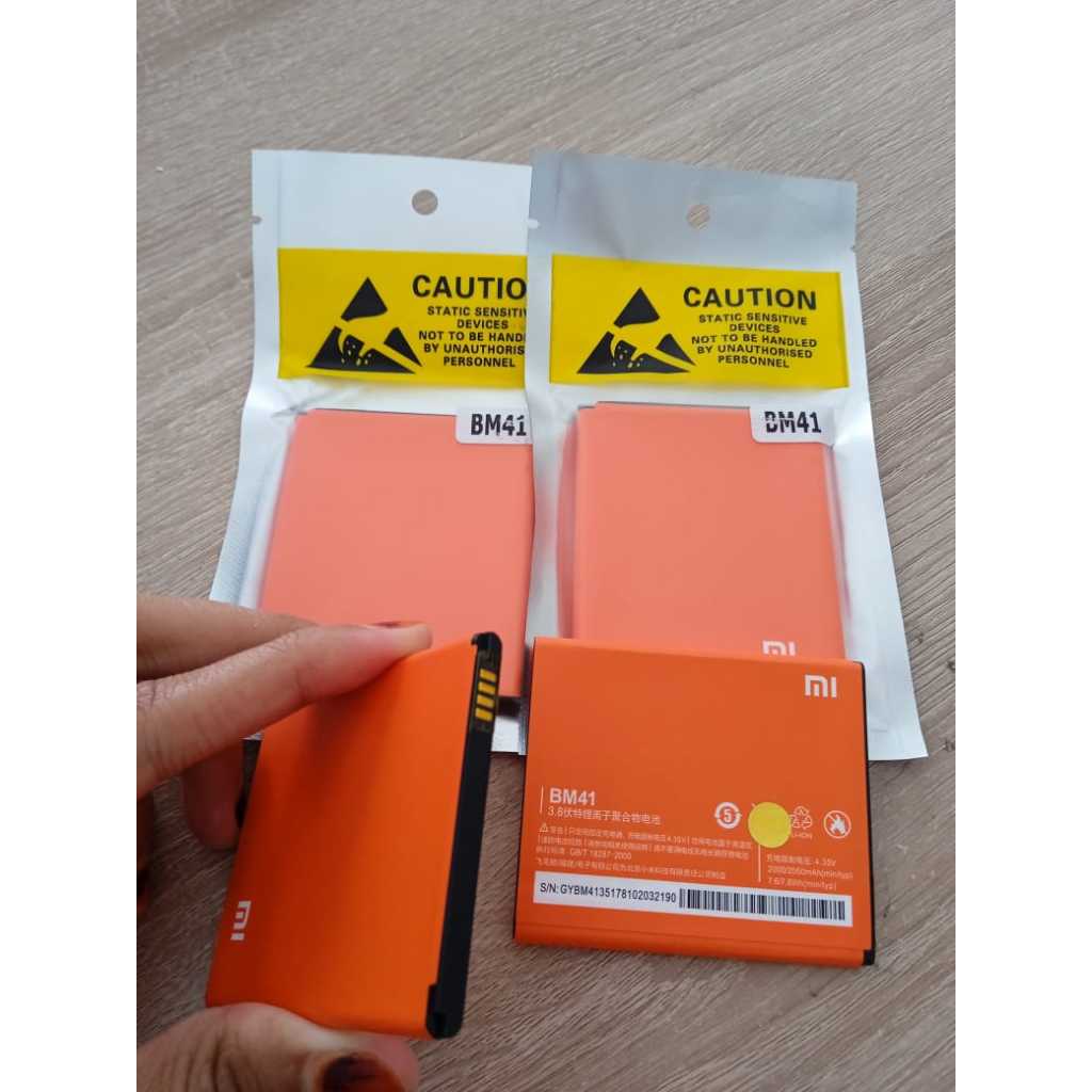 BATERAI XIAOMI BM41 / BATTERY XIAOMI / Xiaomi Redmi 1S/ BM41V - XIAOMI BM41