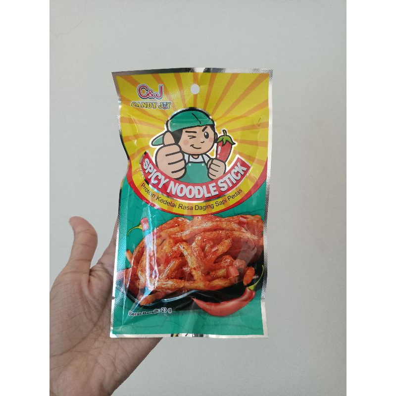 

HALAL LATIAO C & J SPICY NOODLE STICK (ECER)