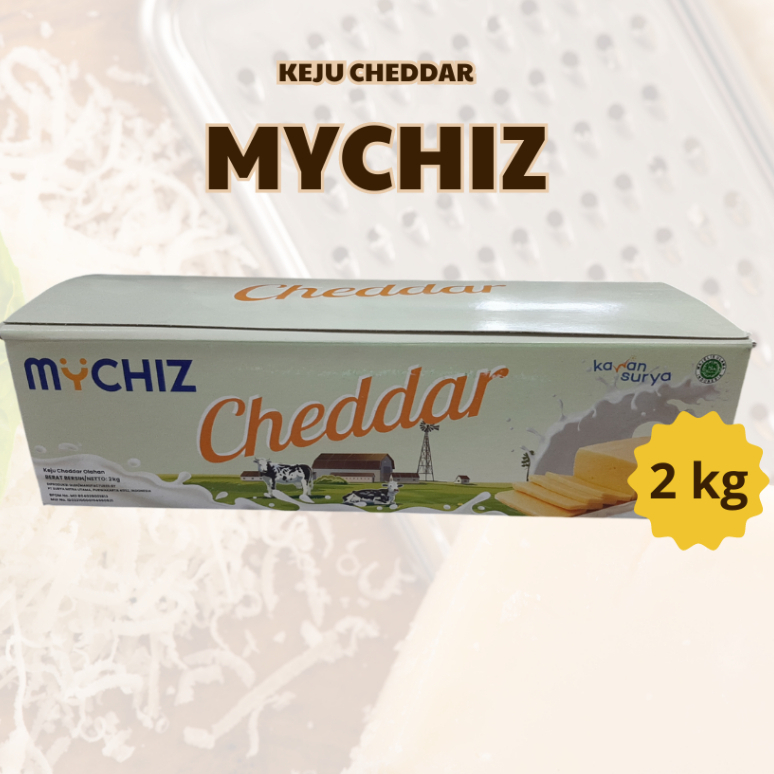 

Keju Cheddar MYCHIZ 2kg