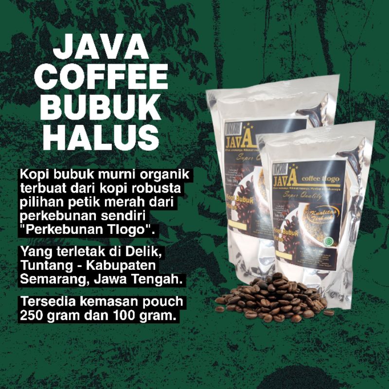 

Kopi Bubuk Halus (Kemasan Pouch)