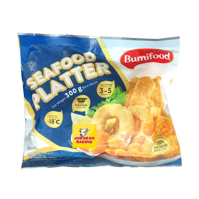 

BUMIFOOD SEAFOOD PLATTER 300 GR