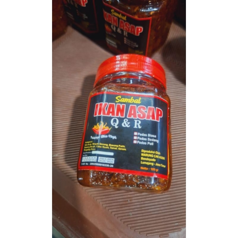 

Sambal ikan asap murah 185g