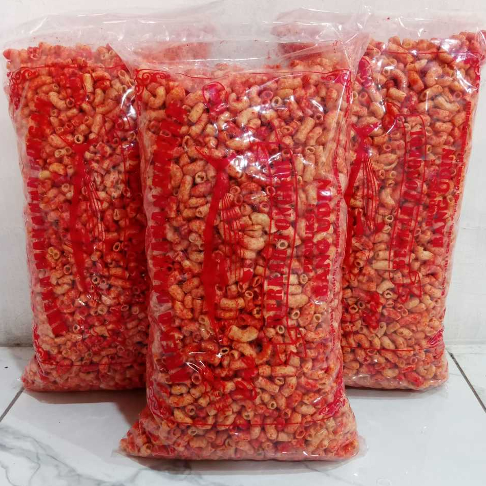 

MAKARONI PIPA BANTAT RASA BALADO PEDAS MANIS EXTRA 1KG/BALL