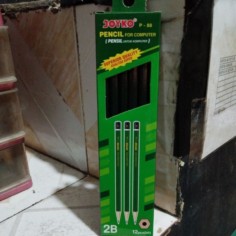 

pensil 2B joyko p 88 1 pack isi 12 pcs