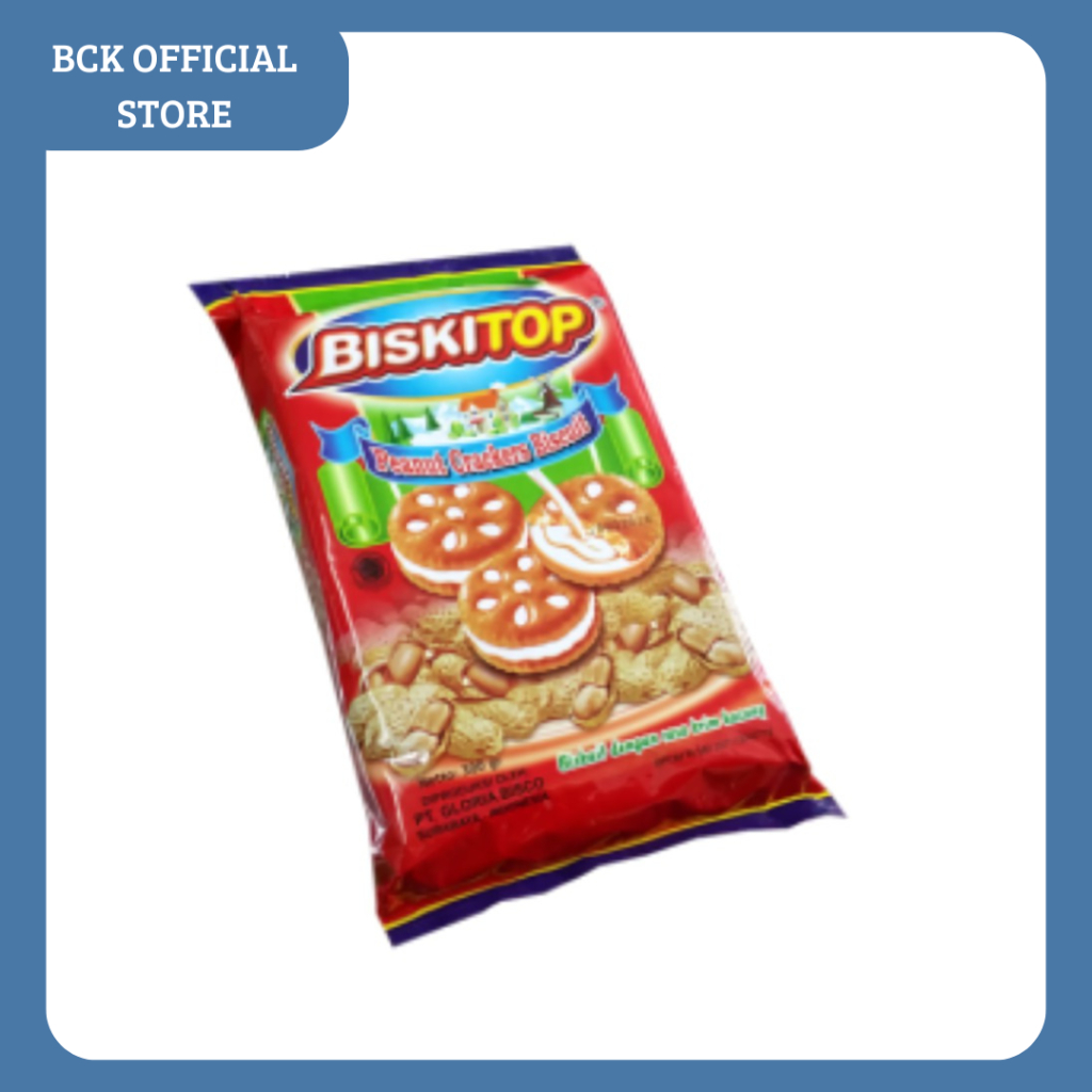 

Biskitop Peanut Biskuit Crackers 300gr (pcs)