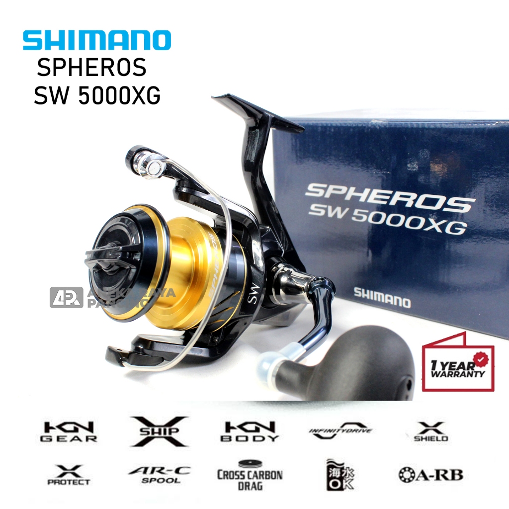 REEL SHIMANO 21 SPHEROS | RIL SHIMANO SLATWATER | RIL SHIMANO ORIGINAL BERGARANSI | RIL SALTWATER TE