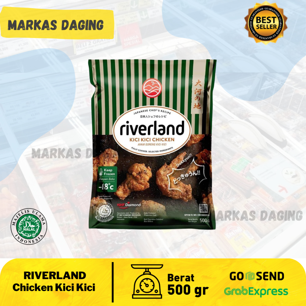 

RIVERLAND Chicken Kici Kici 500gr