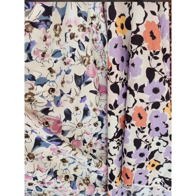 Kain Katun Rayon Motif | katun Rayon Motif Bunga | Katun Rayon Motif Lucu | Katun Rayon Motif Abstra