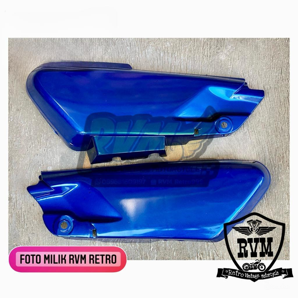 Cover tutup aki bok aki Honda Astrea Grand biru bok aki Grand warna biru