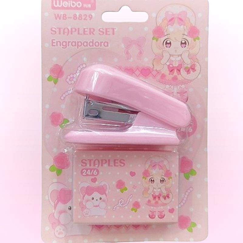 

Staples + isinya warna lucu WEIBO WB-8829