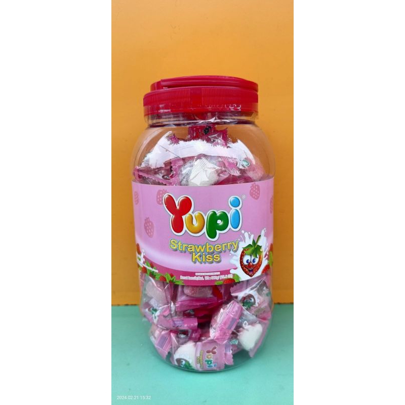 

permen gummy yupi kemasan Toples 300gr