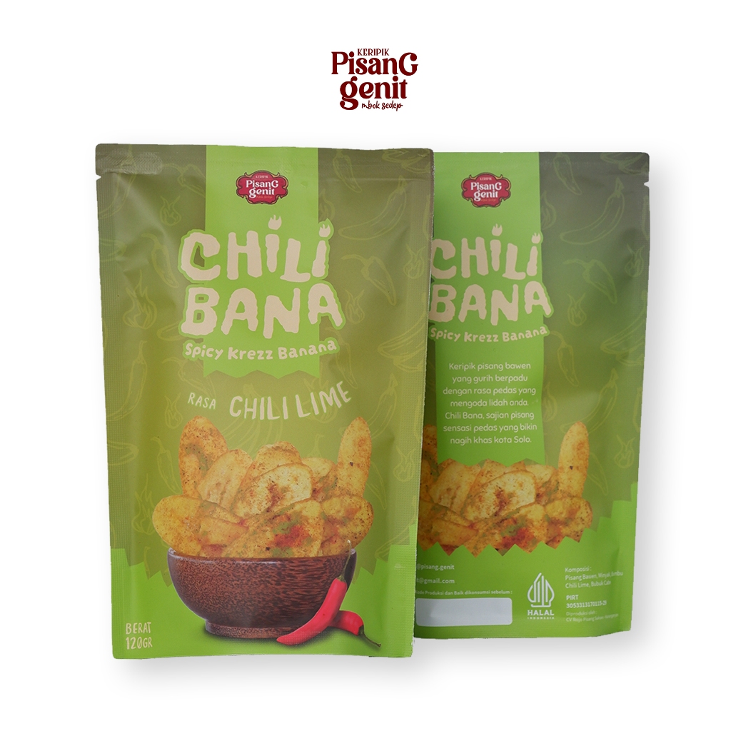 

Chili Bana Chili Lime I Keripik Pisang Manis-Pedas