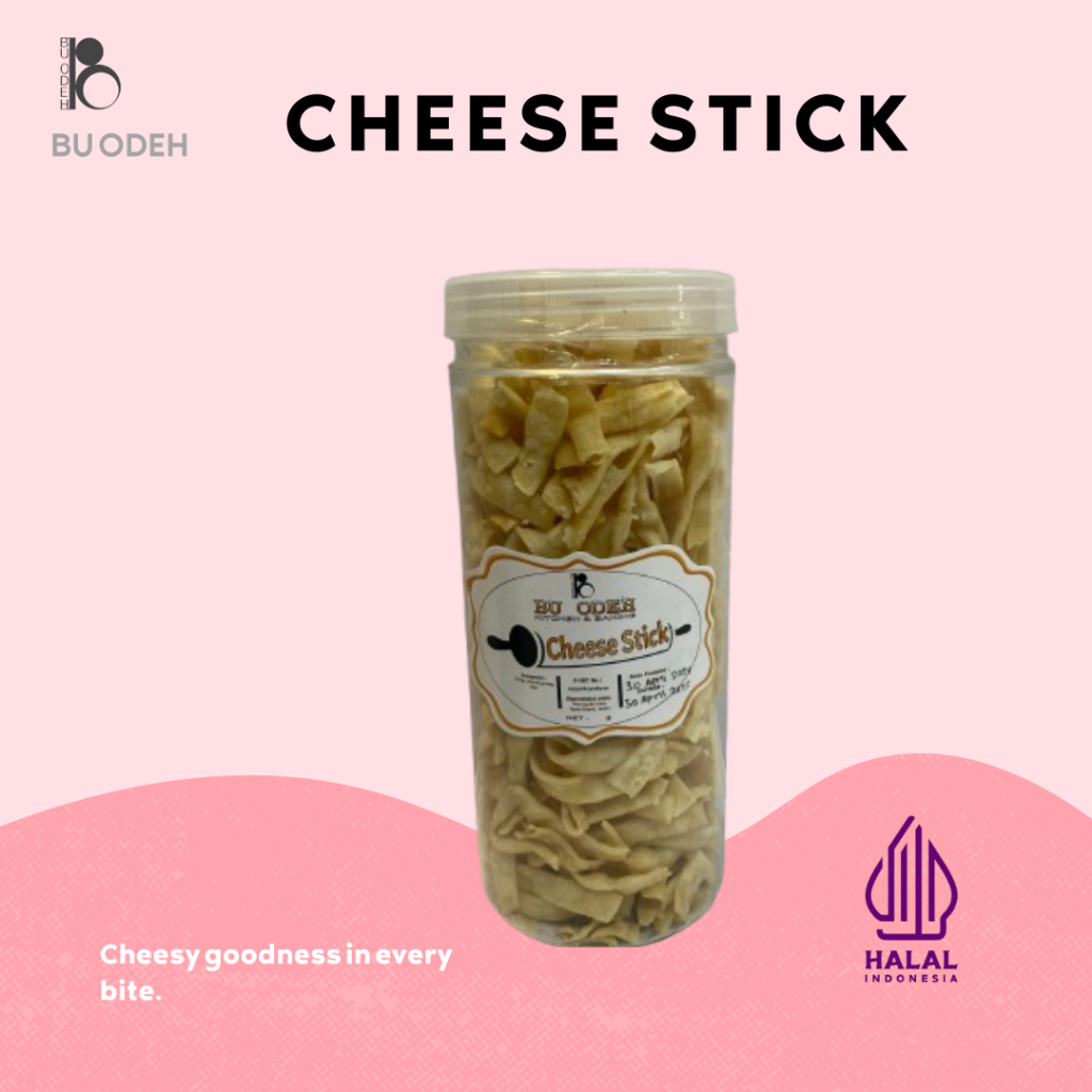 

Cheese Stick Bu Odeh Cemilan Keju Cheese Gurih Renyah Enak