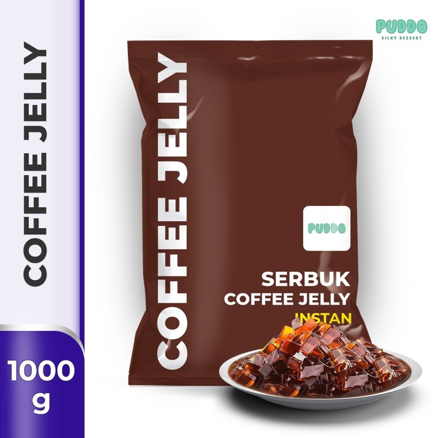 

Topping Minuman COFFEE JELLY POWDER 1Kg - Campuran Bubuk Minuman
