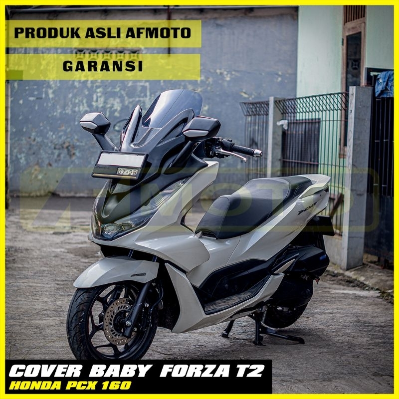 TAMENG BABY FORZA T2 HONDA PCX 160 / COVER DEPAN PCX 160 BABY FORZA