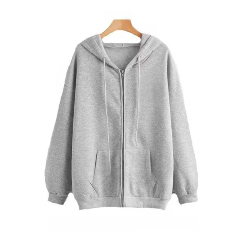 HOODIE ZIPPER RESLETING POLOS PRIA WANITA REMAJA DEWASA TEBAL