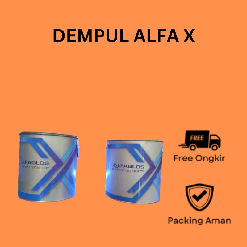 DEMPUL ALFA X DEMPUL MOBIL / MOTOR DEMPUL KENDARAAN 3KG