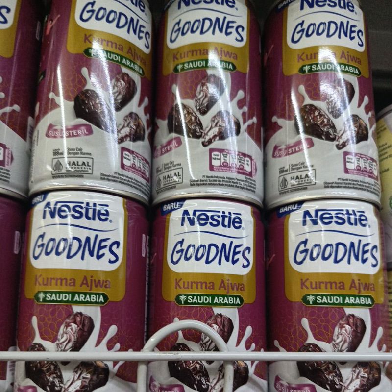 

Nestle goodnes susu steril kurma ajwa 189ml