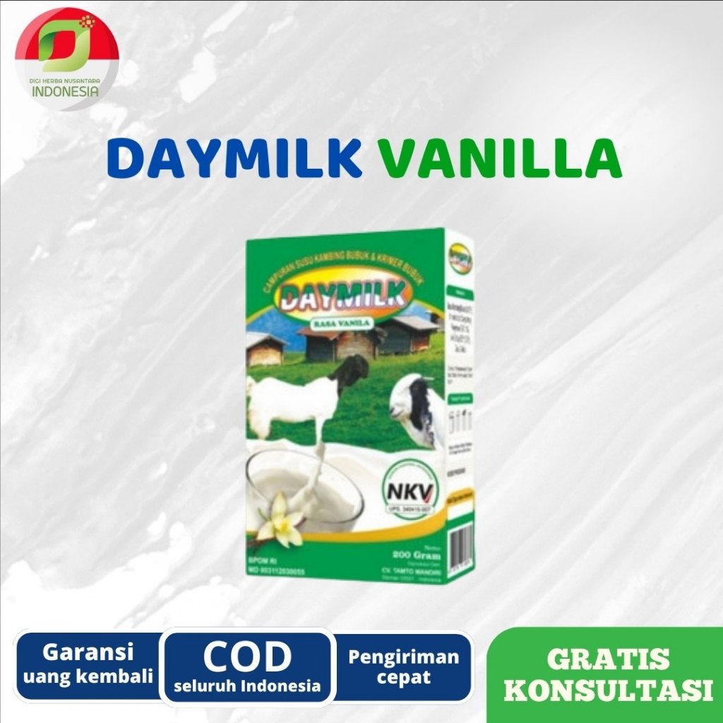 

Daymilk Susu Kambing Etawa Rasa Vanilla