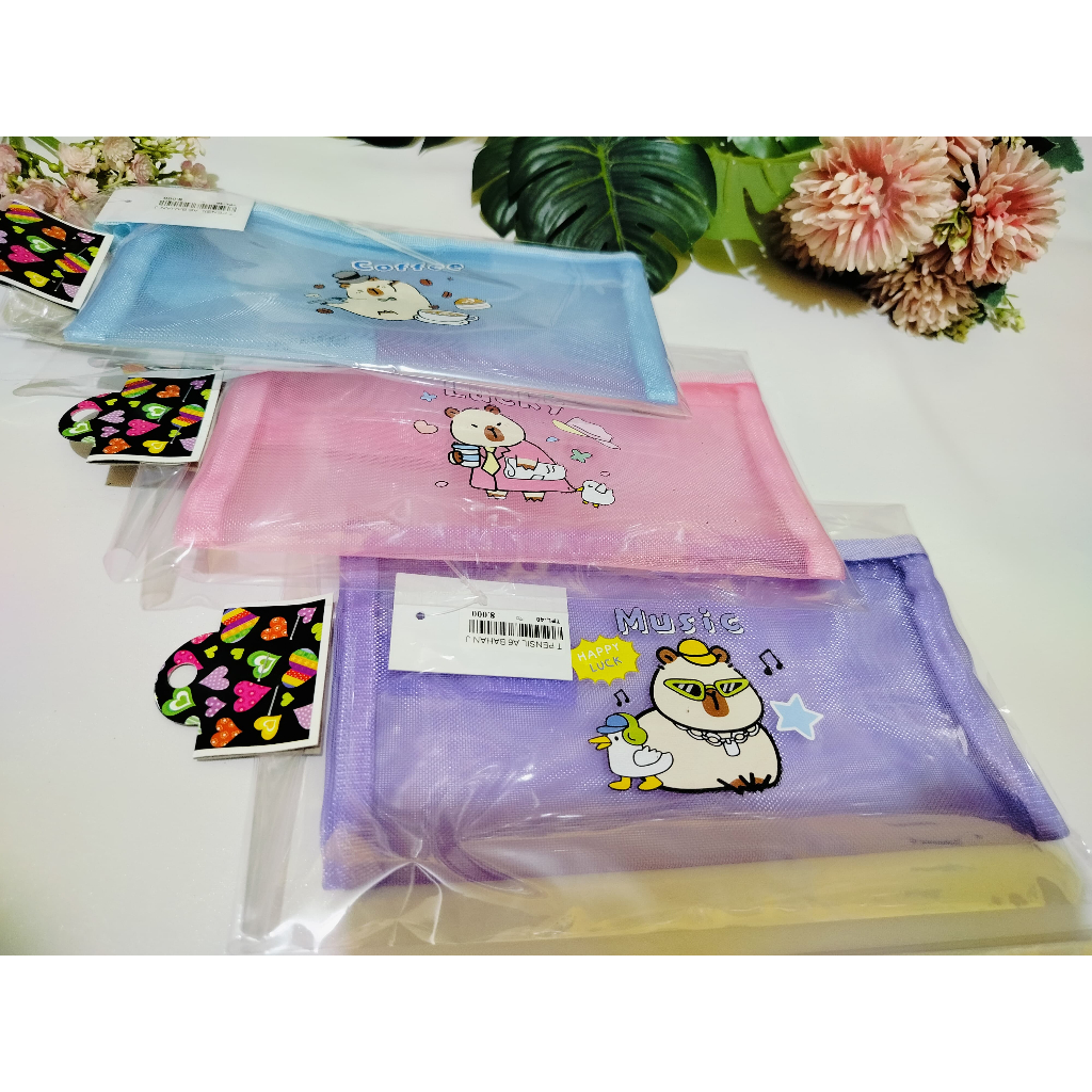 

Tempat Pensil Jaring / Kotak Pensil Mesh / Transparan Kapasitas Besar-TPL-40