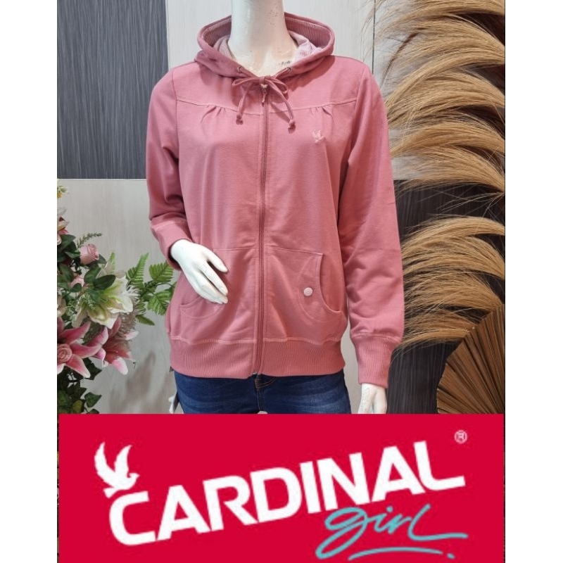 CARDINAL Girl - Jaket Hoodie ROSE PINK ORIGINAL 100%