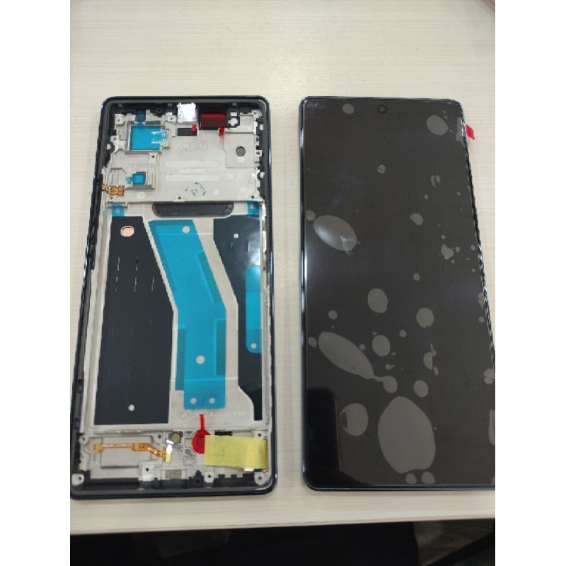 LCD INFINIX NOTE 40 ORIGINAL SET FRAME BLACK