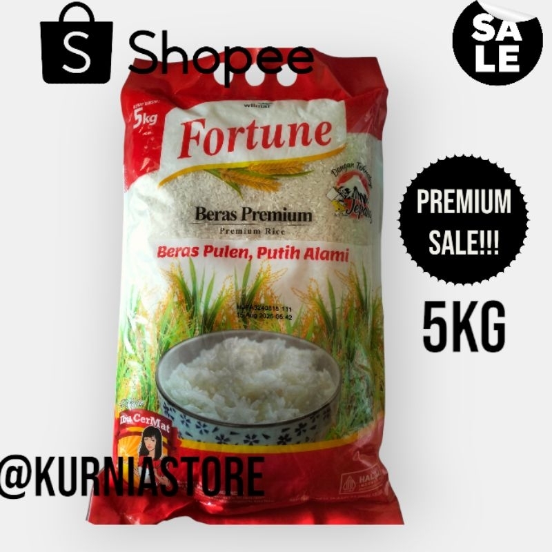 

PROMO!!! BERAS PREMIUM FORTUNE 5KG | BERAS ENAK PUNEL DAN MURAH