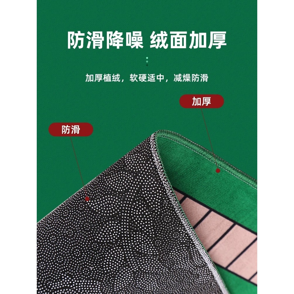 78*78Cm/83*83Cm Tikar Mahjong Maciok Carpet Karpet Mahjong Maciok Water Resistant
