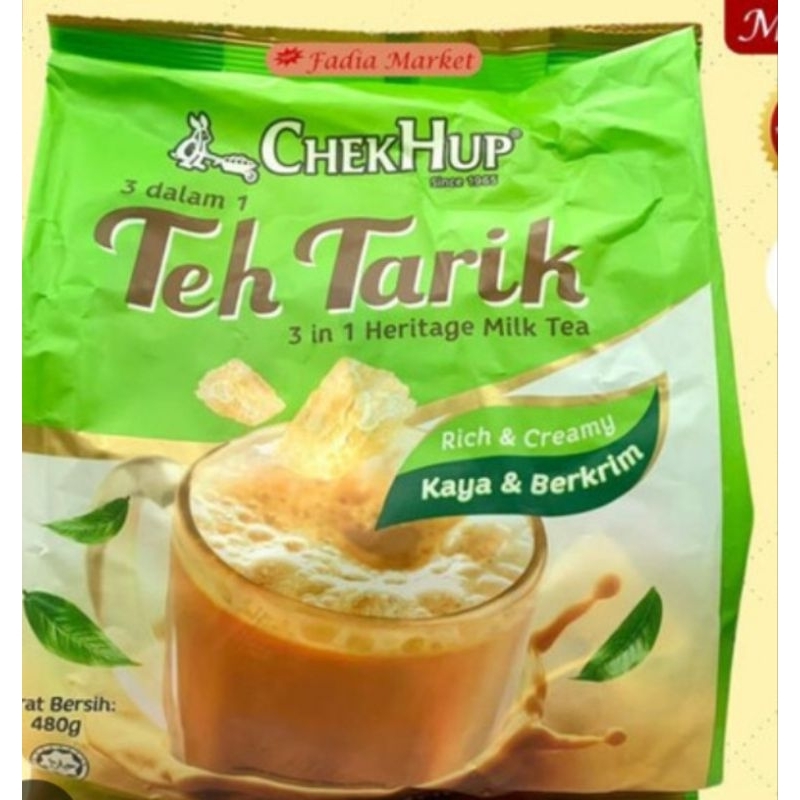 

Chek Hup Teh Tarik, Chek Hup White Coffe 3 in 1 Original Malaysia