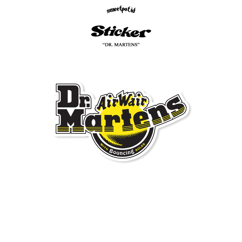 

(BISA COD) STICKER DR. MARTENS / STICKER BIJIAN / STICKER ECERAN / STICKER METAL / STICKER POP / STICKER INDIE / STICKER BAND/ BRITPOP