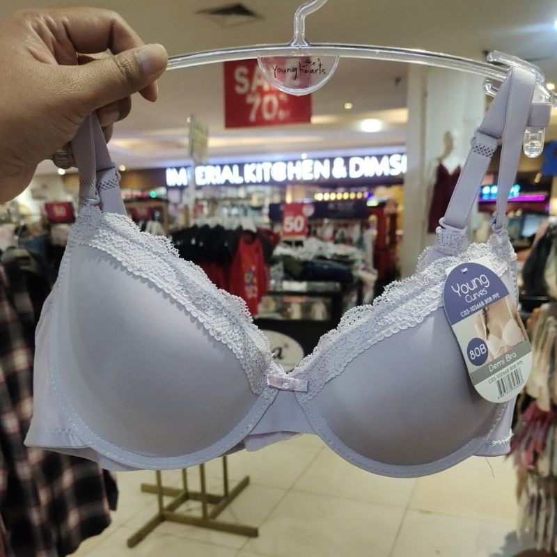Young Curves bra fashion kawat tanpa kawat
