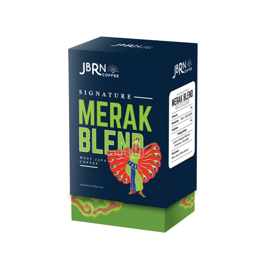 

Merak Blend - Pouch 250 gr - Jabarano Coffee