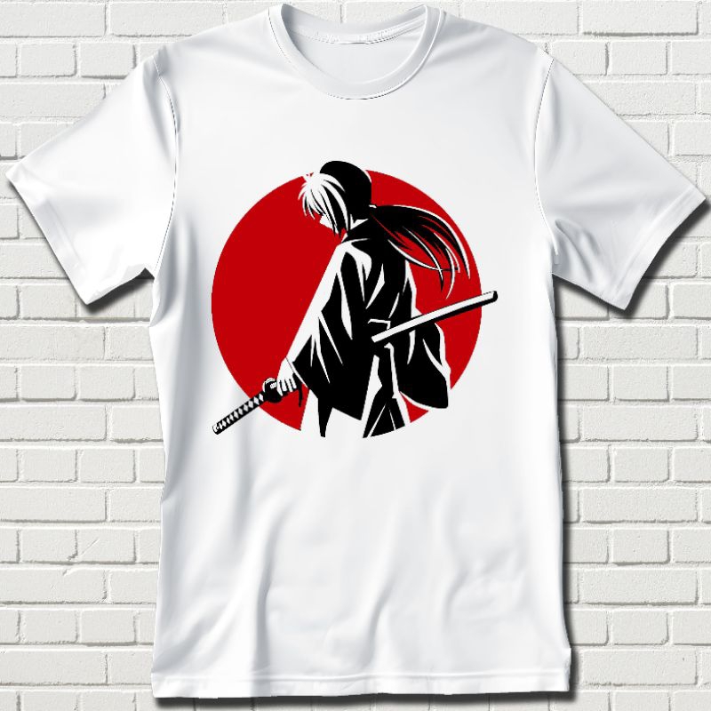 KAOS SAMURAI - BAJU KAOS DEWASA - KAOS MOVIE - KAOS ANIME - KAOS FIGUR