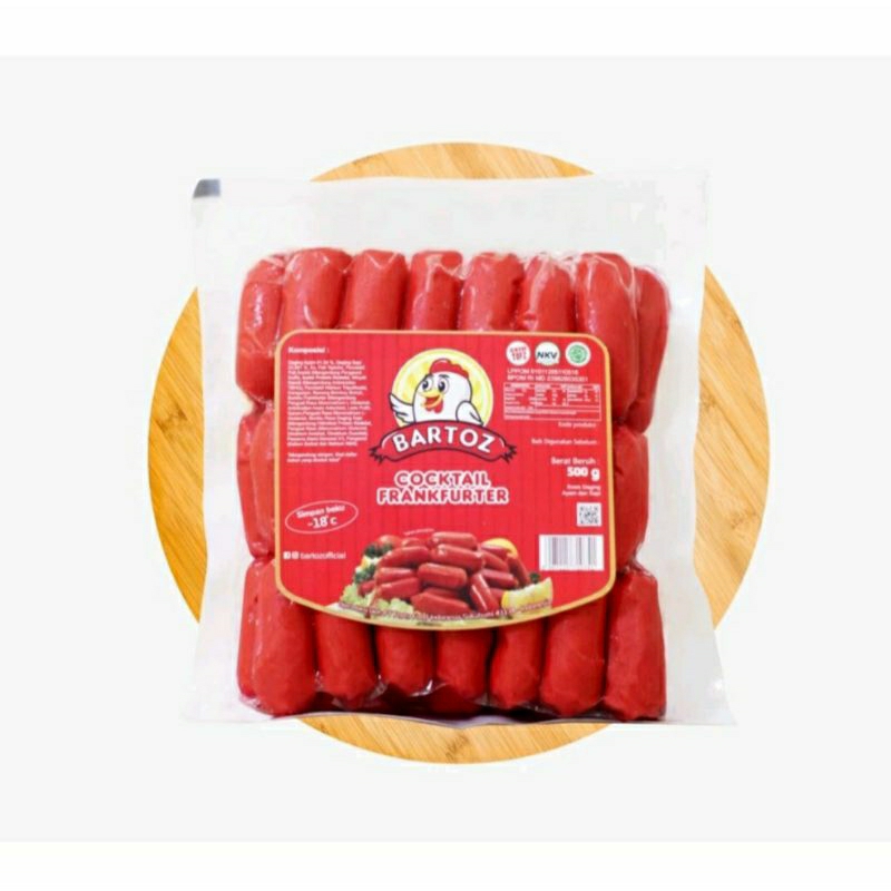 

Sosis COCTAIL FRANKFURTER RED 500gram