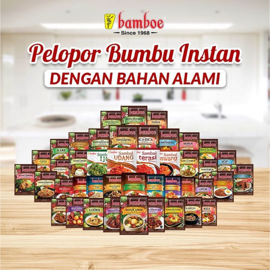 BUMBU BAMBOE INSTAN ENAK ASLI MURAH