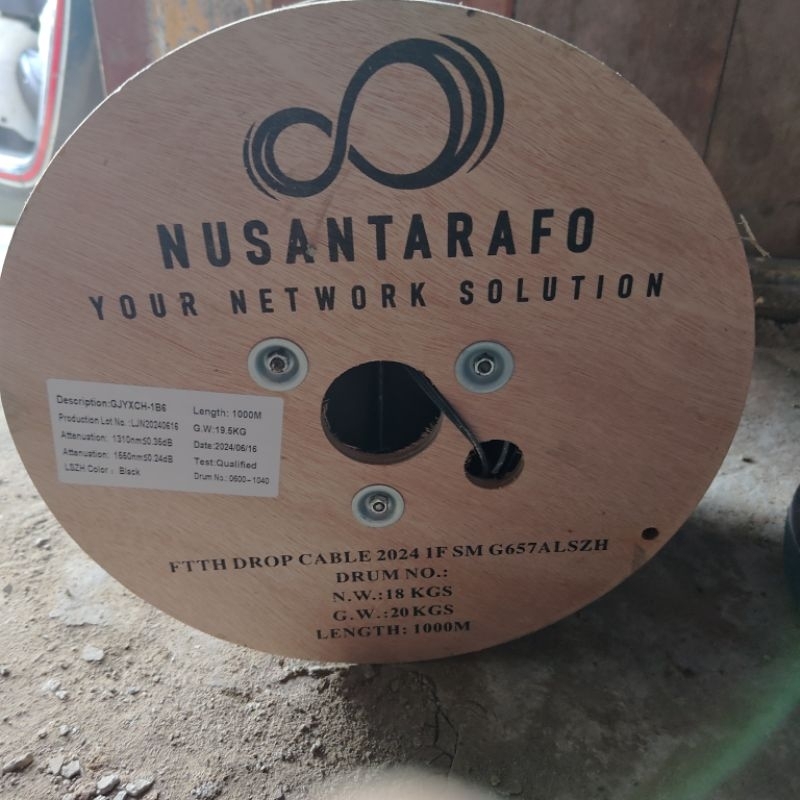 Kabel Fo murah 1 core 3 seling