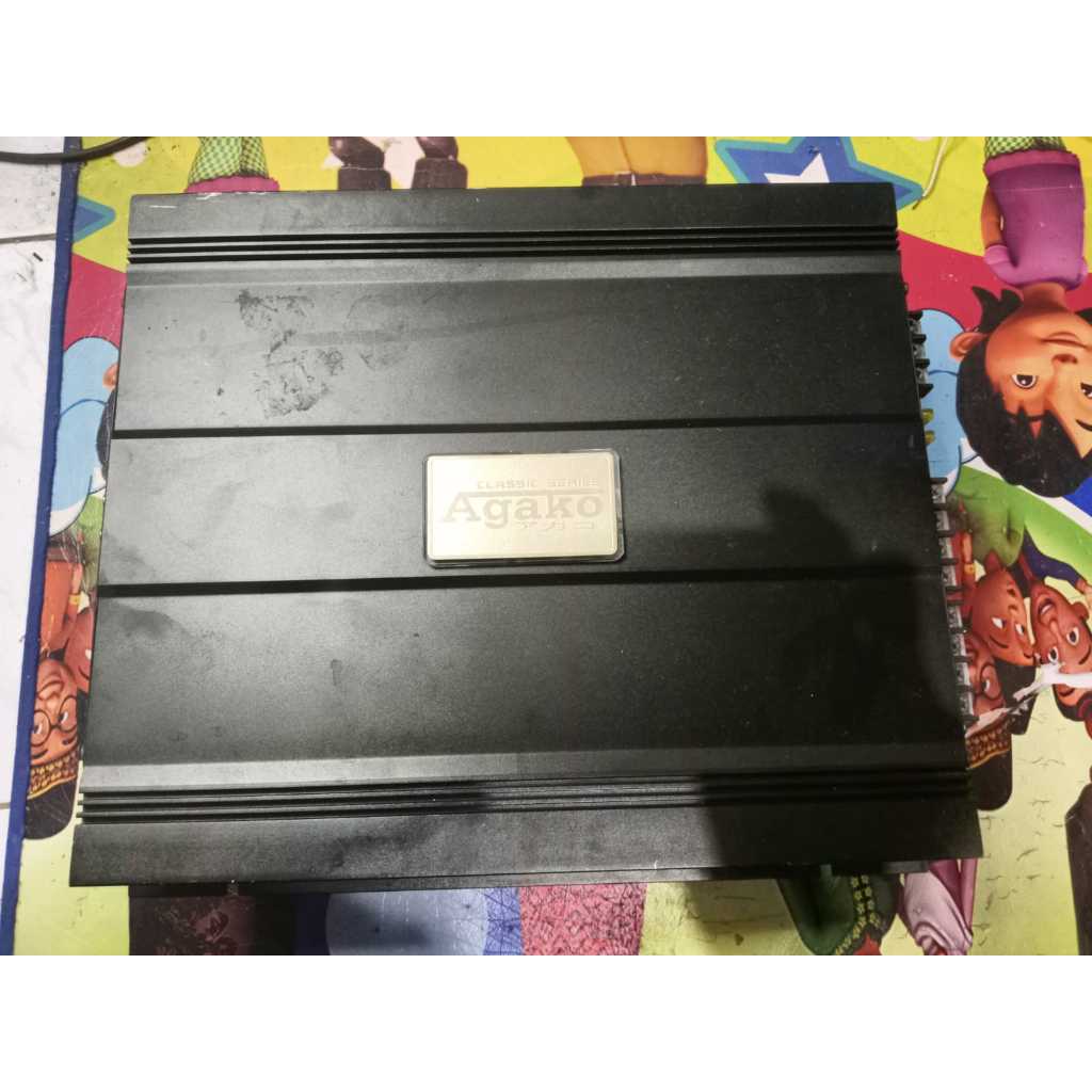 POWER 4 CHANNEL. POWER AGAKO CLASSIC SERIES. AUDIO MOBIL. POWER BASS. KONDISI BEKAS.