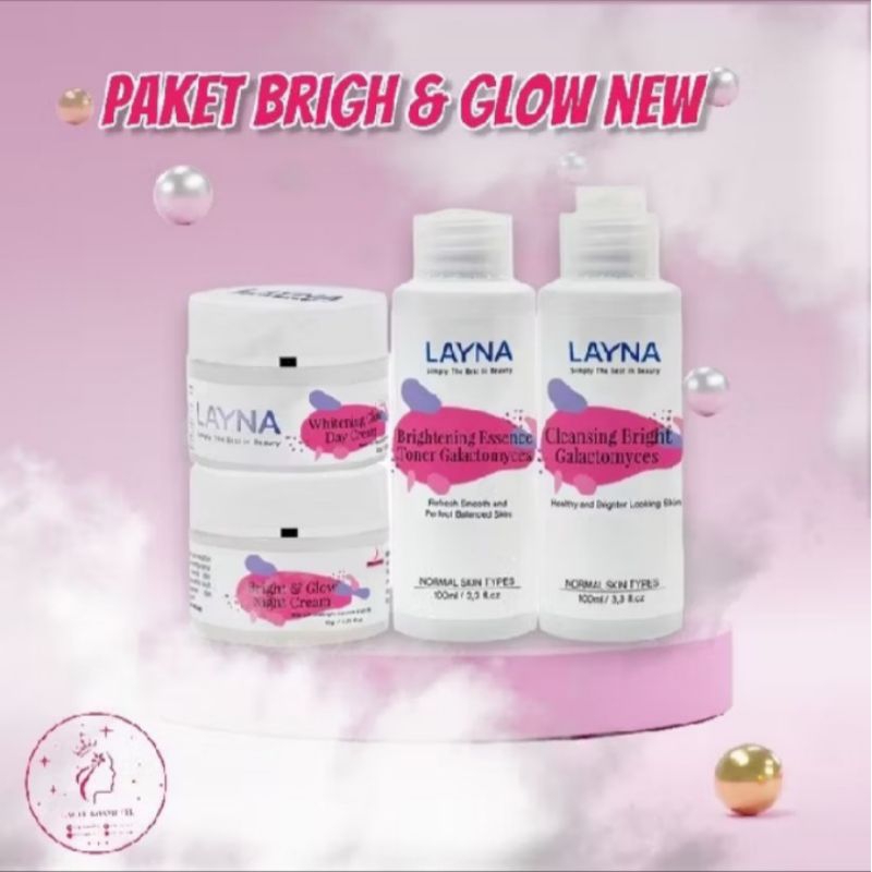 Layna Paket Bright & Glow New free gift